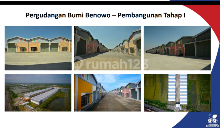 Gudang di Pergudangan Bumi Benowo Surabaya