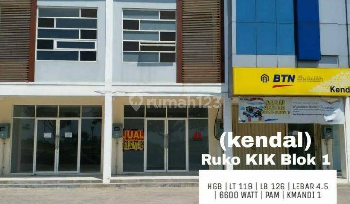 ruko KIK depan komplek industri 1