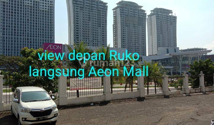 Ruko di jalan utama Sentul city, sertipikat dan view Aeon mall 1