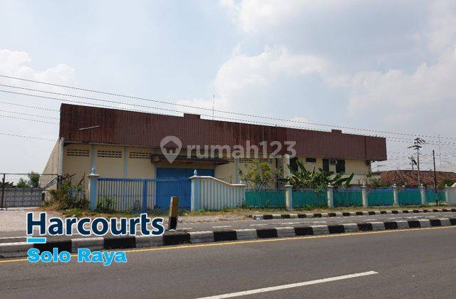 Gudang Dijual Hitung Tanah Dekat Pintu Toll Di Kartasura Solo 1