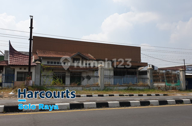Gudang hitung tanah lokasi strategis dekat pintu toll kartasura solo