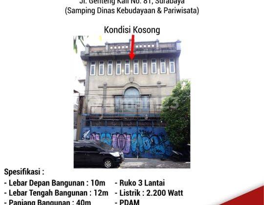 Ruko 3 Lantai Strategis Di Genteng Kali Surabaya 2