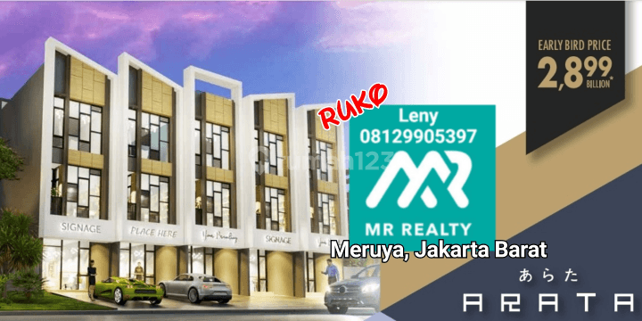 RUKO BARU DI MERUYA, JAKARTA BARAT 1