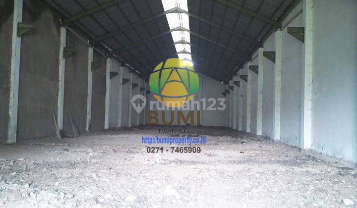 Gudang siap pakai lokasi Gondangrejo Karanganyar 1