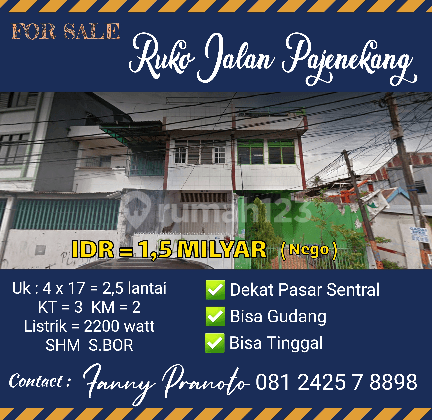 Ruko Jalan Pajenekang 2