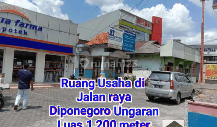 Lahan Tanah Ruang Usaha Komersial Kompleks Ruko Apotek Resto Rumah Makan di Ungaran Kota.
 1