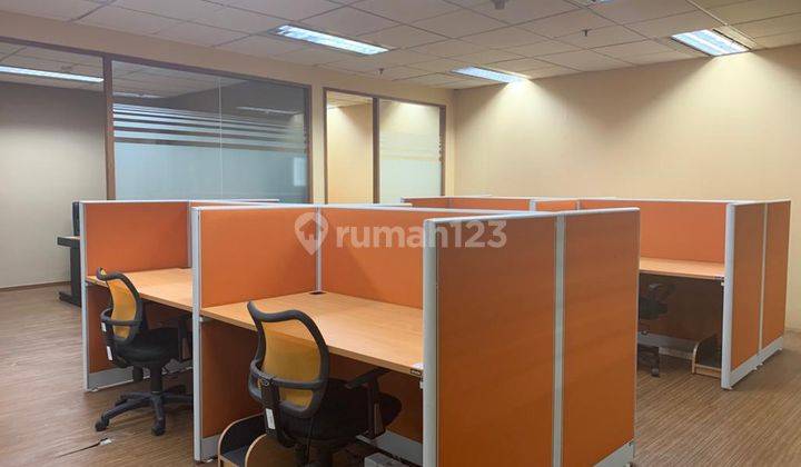 Ruang Kantor Furnish Menara Rajawali Cbd Mega Kuningan Jakarta  1