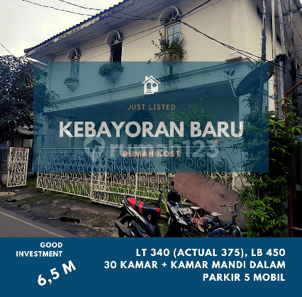 Rumah Kost di Kebayoran Baru 1