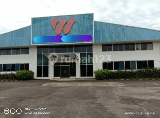 Factory and warehouse, former export garment company in Kerawang