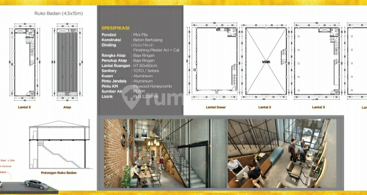 Ruko Prima Harapan Regencydekat Mall Summarecon Bekasi 2
