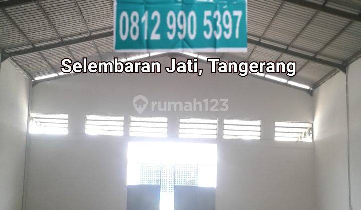 GUDANG SIAP PAKAI DI SELEMBARAN JATI, KOSAMBI, TANGERANG 2