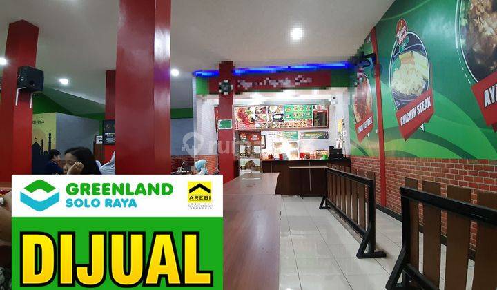 RUKO/ RUMAH USAHA DENGAN USAHA MASIH JALAN DAN PROFITABLE DI CEMANI SOLO 1