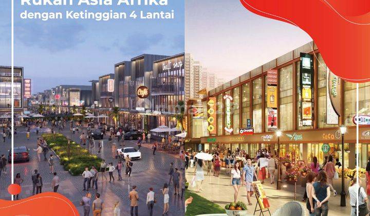 Rukan Asia Afrika PIK 2 Proyek Terbaru Agung Sedayu 2