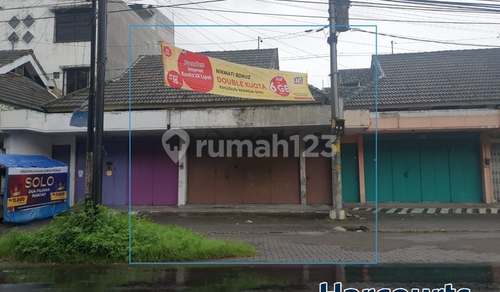 RUANG USAHA & RUMAH strategis dekat Solobaru