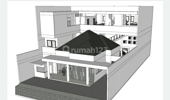 Rumah Multi Fungsi di Salemba 1