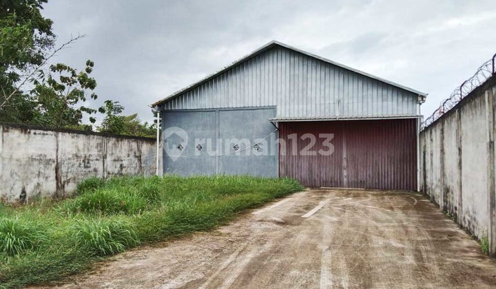 FOR SALE WAREHOUSE + OFFICE READY TO USE TALANG KERAMAT STREET PALEMBANG