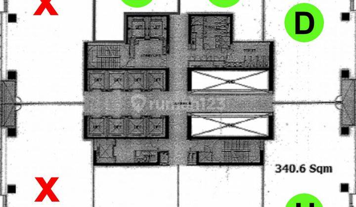 RUANG KANTOR / OFFICE SPACE at EQUITY TOWER, SCBD, SUDIRMAN 2