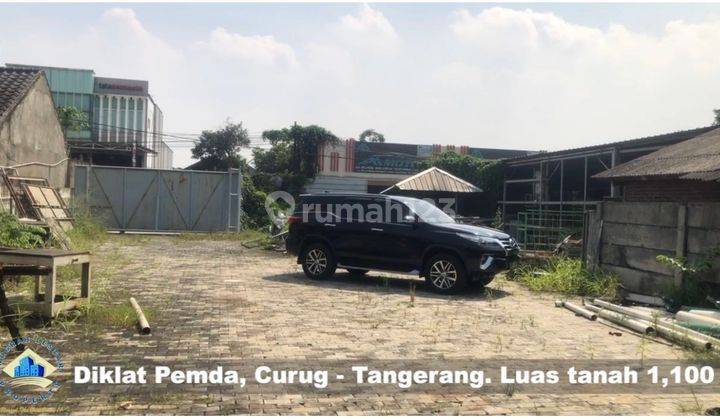 gudang di jalan raya diklat pemda curug - tangerang 2