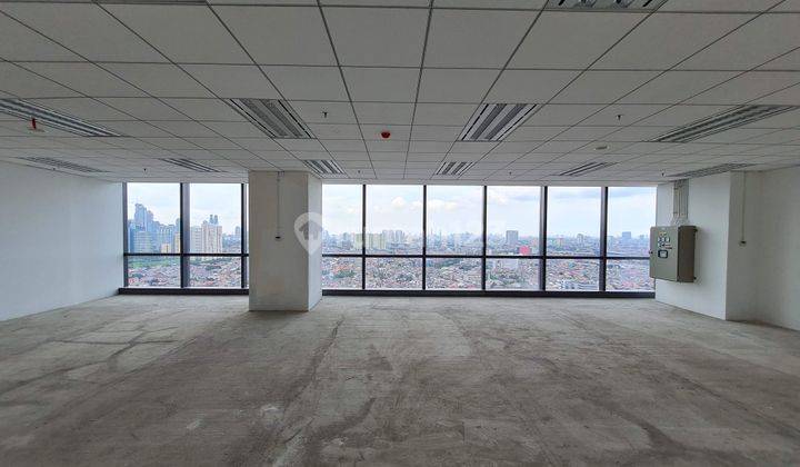 Disewakan Kantor Gedung Grade A 2019, Kota Kasablanka Luas 140m2, bayar per 3bulan 2