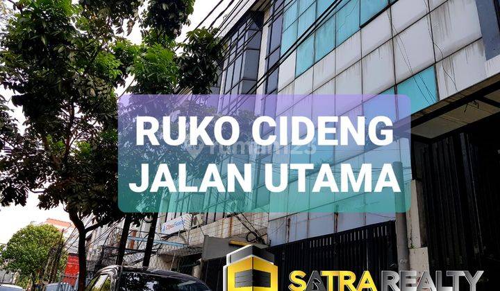 RUKO MURAH DI CIDENG JALAN RAYA UTAMA SIAP PAKAI ZONA KOMERSIL 1