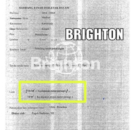 Cheap Shop House in Madiun City 2