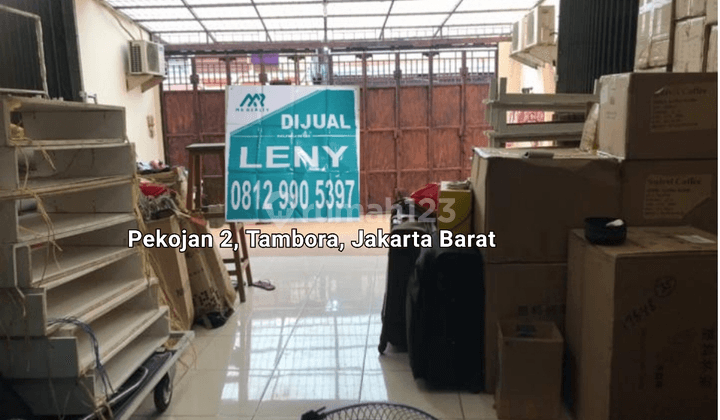 TURUN HARGA RUKO 4 LANTAI DI PEKOJAN 2, TAMBORA, JAKARTA BARAT 1