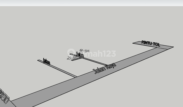 Gudang 2 menit ke pintu tol driyorejo &amp; citraland driyorejo 2