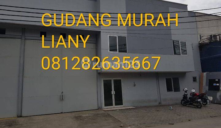 Dijual gudang di jatake tangerang 1