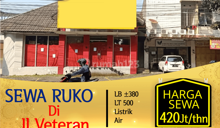 Ruko di Jl. Veteran, Bandung, Cocok Untuk Usaha 1