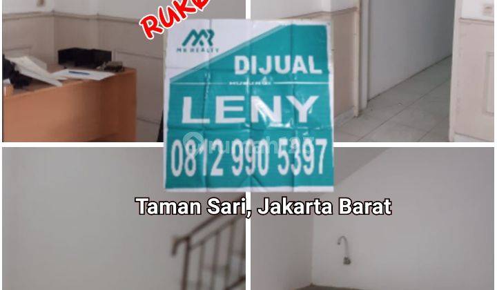 Ruko Siap Pakai 3,5 lantai di Taman Sari, Jakarta Barat 1