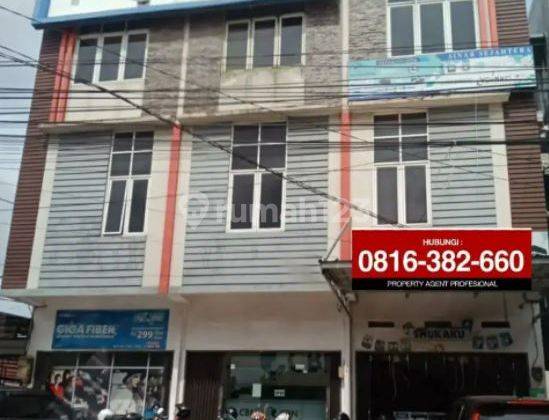 Ruko 3 lantai di Jln Angkatan 66 Sekip Ujung Palembang 1