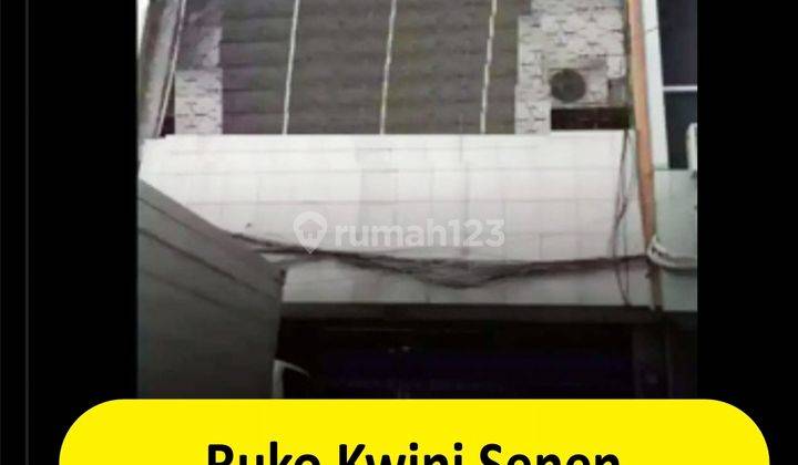 Dijual Ruko Kwini Jakarta Pusat Rp 3.5 M Nego 1