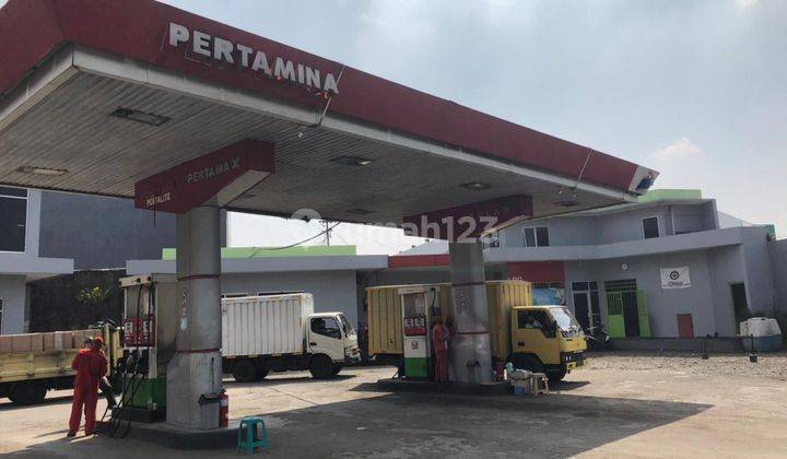 POM Bensin Pertamina di daerah strategis dan ramai, exit tol Pasirkoja 1