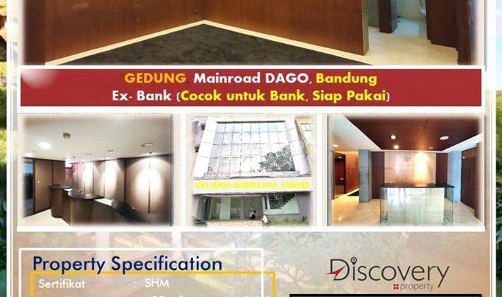 Ruko Ex Bank Lokasi Mainroad Dago Bandung 1