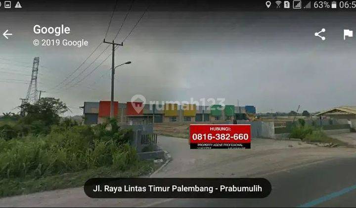 Gudang 480m2 dekat Pintu Tol Keramasan Kapalbetung Palembang 1