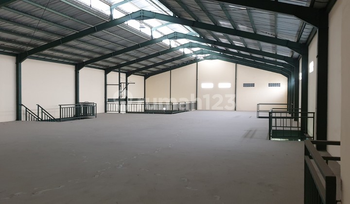 Newly built warehouse