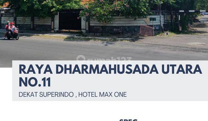 LAHAN KOMERSIAL LUAS DI RAYA DHARMAHUSADA UTARA STRATEGIS POOL 1