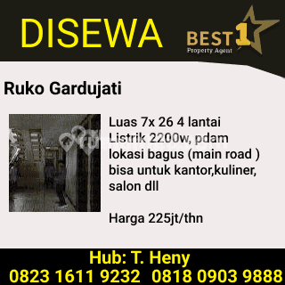 Ruko Gardujati 4 Lantai 1