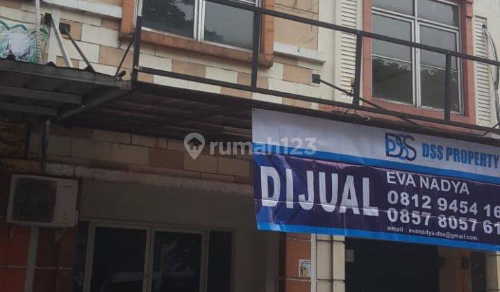 Ruko Deltamas Cikarang Kawasan Notredame 2 LT Rp 1,9 M Siap Pakai Hdp Jl Bulevar 2