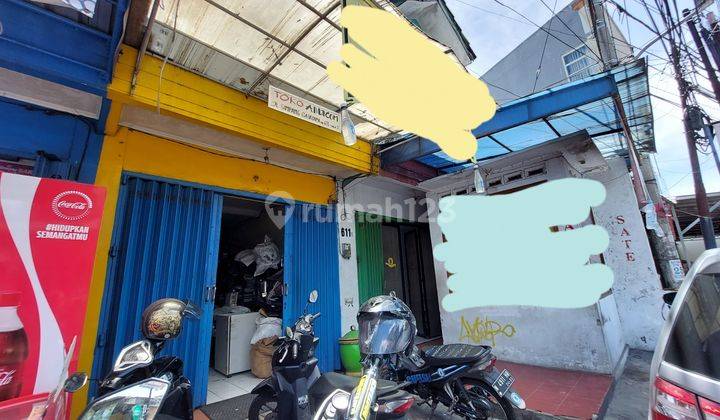 Ruko 2 lantai kondisi aktif untuk kuliner potensi bisnis baik lokasi dekat kampus 1