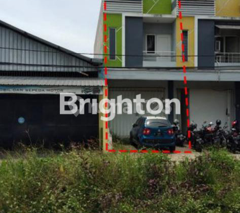 ruko lokasi sangat strategis di poros jalan utama 1