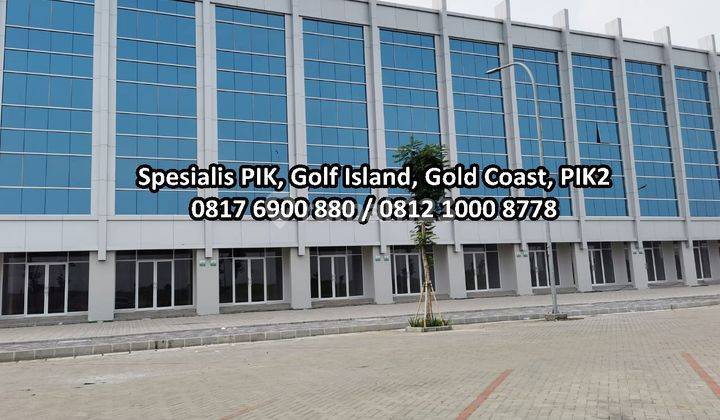 Jarang badak Dijual Ruko Golf Island PIK 4,5x15, 4 Lantai, Boulevard 1