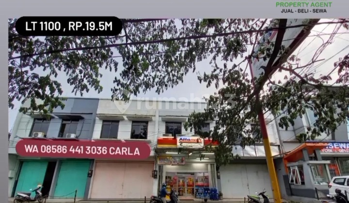 For sale Rendeng BKR shop house, suitable for business (office/store). 2