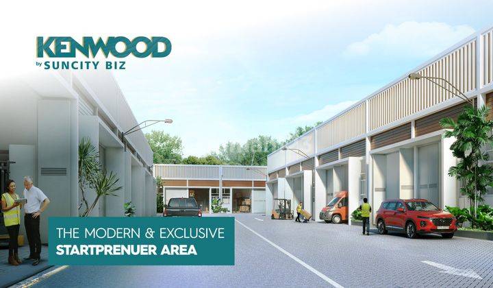 DEKAT EXIT TOL  HARGA 700JTAN Gudang Startpreneur Kenwood Suncity Biz Porong 1