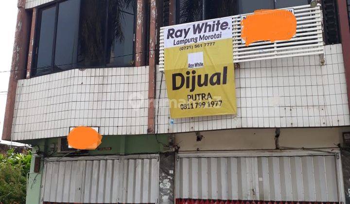 Dijual Ruko 1 Pintu 3 Lantai di Tanjung Karang Pusat, Bandar Lampung 1