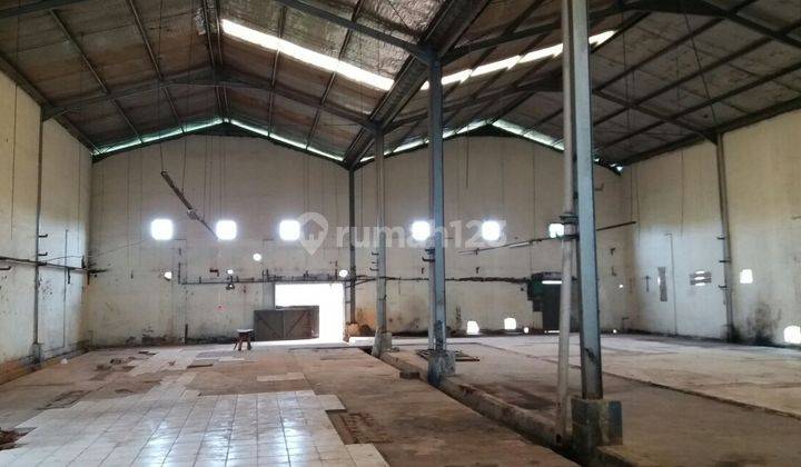 Gudang / Pabrik 1050 M2 Shm Di Jl. Pembangunan, Daan Mogot Dekat Ke Bandara Soetta 1