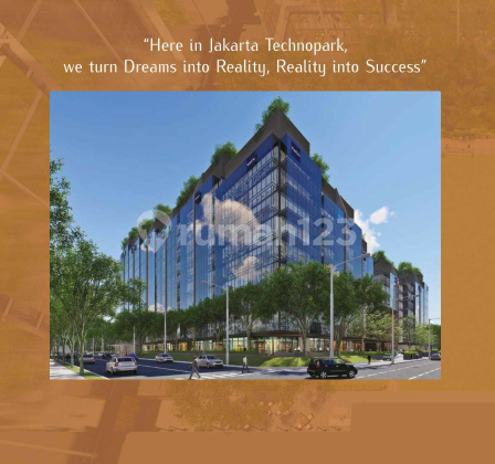 Jakarta Technopark Building Suitable for Office Tower, Budget Hotel, Exclusive Boarding House in Latumenten, West Jakarta