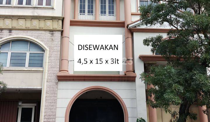 Ruko 3,5 Lt Di Lokasi Bagus Green Mansion, Jl Daan Mogot Raya 1