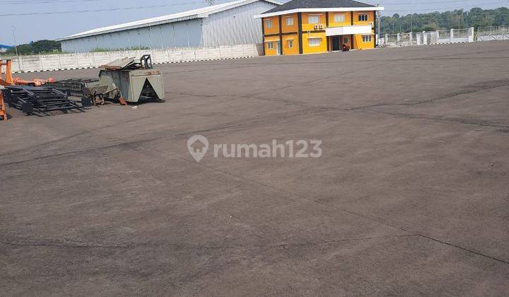 Gudang Akses Container 40 Ft Di Kawasan Industri Milenium Cikupa 1