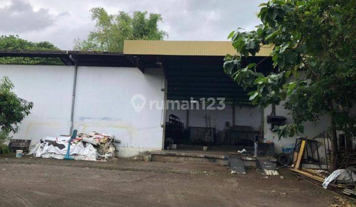 Dijual cepat murah tanah gudang semambung juanda bekas pabrik roko dekat JNT 2